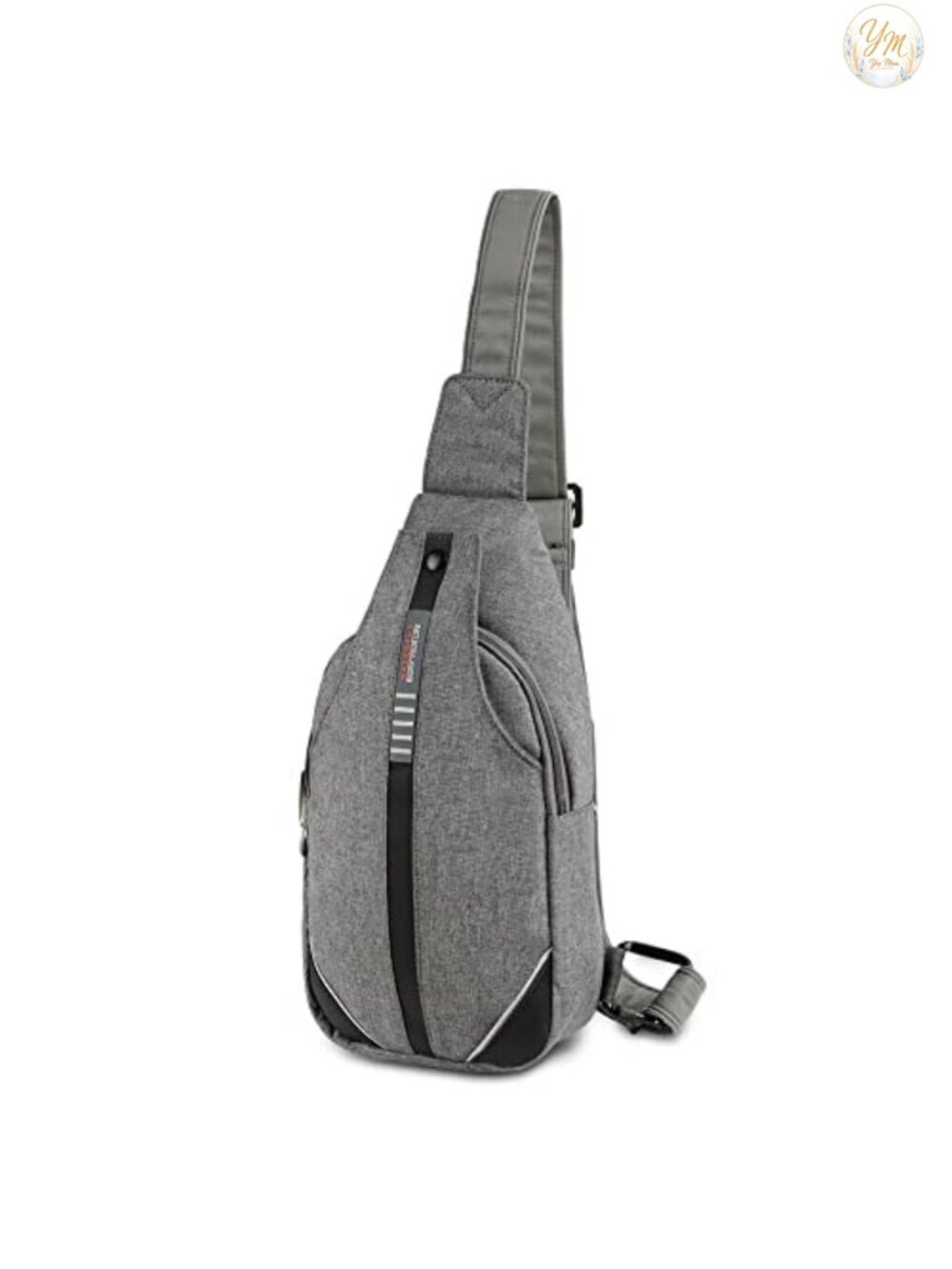 Anti Theft Crossbody Sling Backpack Water Resistant Hiking Daypack Unisex